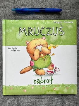 Książka „Mruczuś nabroił"