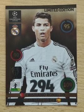Karta piłkarska panini Cristiano Ronaldo