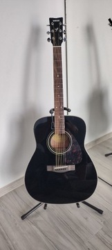 GITARA AKUSTYCZNA YAMAHA F370 _ STOJAK _ POKROWIEC