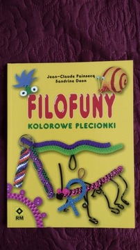 Filofuny. Kolorowe plecionki.