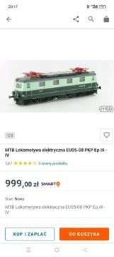 MTB Lokomotywa elektryczna EU05-08 PKP Ep.III - IV