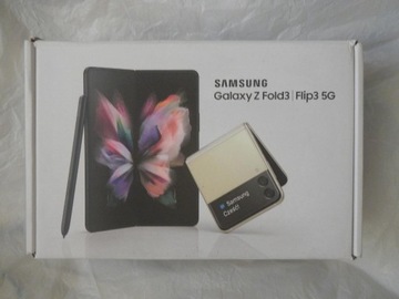 SAMSUNG ~~ Galaxy Z Fold3 ~~ pudełko oryginalne