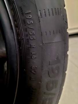 Opony CONTIECOCONTACT 5 195/55R16 H jak NOWE!!!