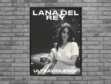 Plakat lana del rey ultraviolence