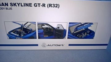 AUTOart - 1/18 - Nissan Skyline GT-R R32 - NOWY