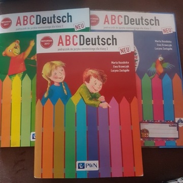 Podreczniki Niemiecki ABC Deutsch 2,3 PWN