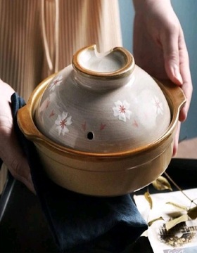 Tradycyjny Ceramiczny Garnek do Gotowania 
