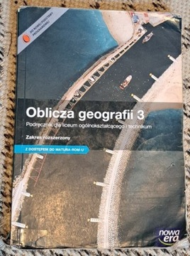 Oblicza geografii 3, zakres rozszerzony, nowa era