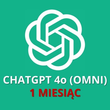 ChatGPT-4o | Chat GPT 4 | NAJTANIEJ | 1 MIESIĄC