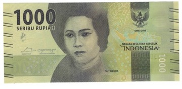 INDONEZJA - 1000 RUPII - 2016 r
