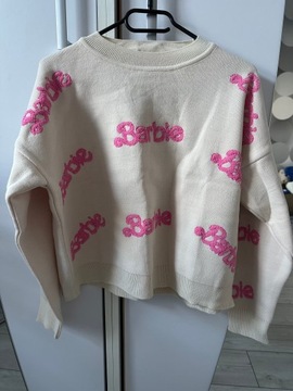 Nowy beżowy sweter barbie oversize S/M/L