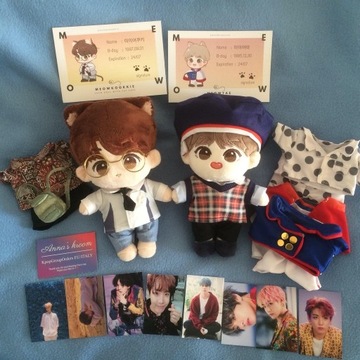 BTS BTS21 Kpop Chibi Doll BTS 20cm chibo doll toy 