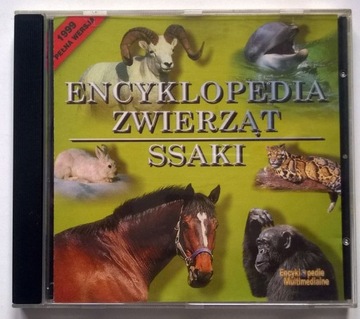 CD Multimedialna Encyklopedia Zwierząt Ssaki NOWA