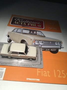 Fiat 125p DeAgostini 1: 43