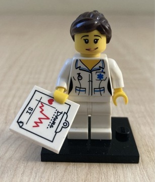 Lego Minifigures 8683, seria 1 - Nurse