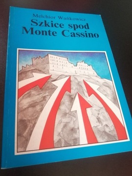 Kśiążka "Szkice spod Monte Cassino" 