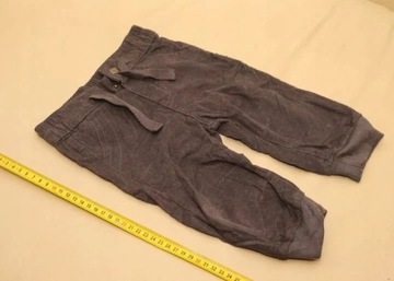 Spodnie chłopięce sztruksy sztruksowe rozmiar 74