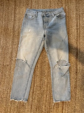 Spodnie jeansowe Levi’s 501 jasny niebieski