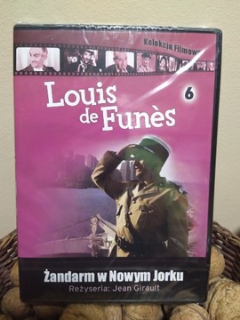 Żandarm w Nowym Jorku Louis de Funes nowe folia