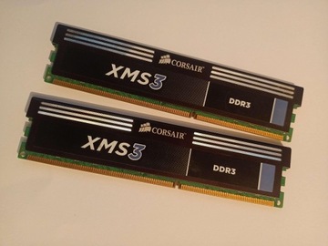 Pamięć RAM DDR3 1600mhz 8gb 2x4GB Corsair XMS3