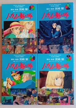 Ruchomy zamek Hauru - oryginalne animebooki