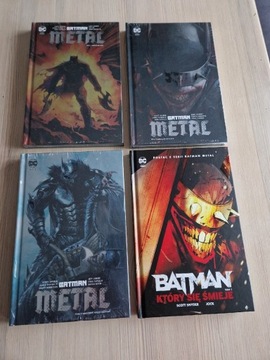 Batman Metal komplet + Batman który się śmieje T1