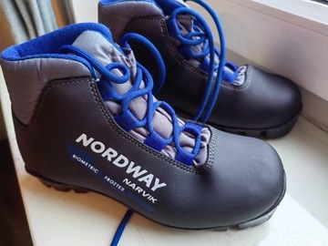 Buty narciarskie biegowe Nordway, r. 34