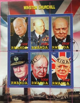 Znaczki pocztowe tematyczne - Churchill