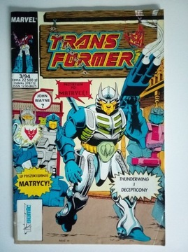 Komiks Transformers nr 3/1994 3/94 Tm-Semic