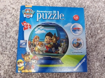 Puzzle kula 3D Psi Patrol Ravensburger 