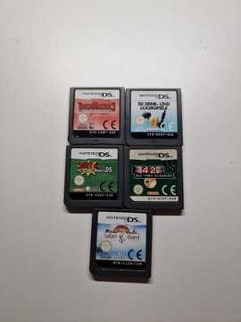 5 gier Nintendo DS - Sprawne