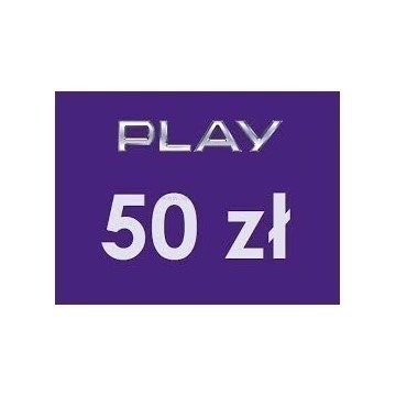 Doładowanie PLAY 50 zł