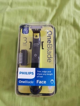 PHILIPS ONEBLADE GOLARKA BRODY QP2520 3 NASADKI