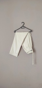 spodnie medyczne białe XL Desermo