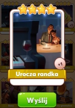 Urocza Randka - Coin Master Karta 