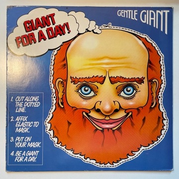 LP GENTLE GIANT - Giant For A Day GER 1980 EX