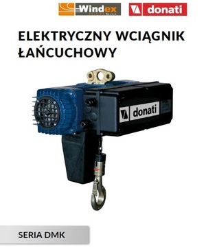 Wciągnik łańcuchowy elektryczny 125kg