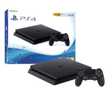 Konsola PS4 + nowe gry + 1 rok gwarancji