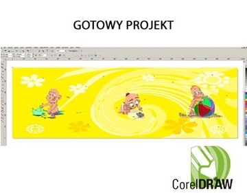 Projekt Corel Draw album na zdjęcie Grafika