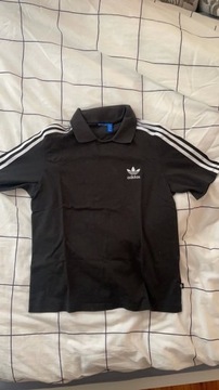 Polówka adidas polo oryginał czarna S unisex