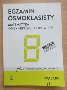 Egzamin Ósmoklasisty Matematyka Arkusze. Wydawnictwo WSiP