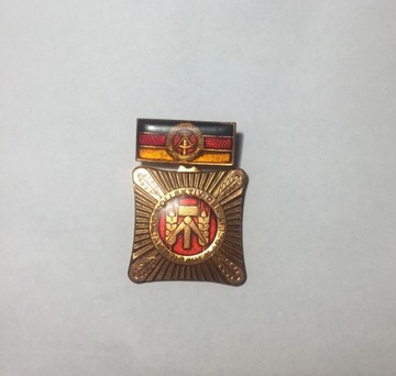  OdznakaDDR-Niem.Kolektyw Pracy Socjalizmu-1960r