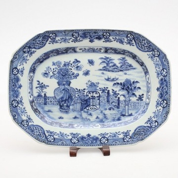 TALERZ , PORCELANA CHINY  XVIII  QIANLONG