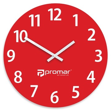 Czytelny zegar z Logo Firmy, Zegar Firmowy 3D