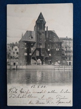 Gdańsk pocztówka z 1904 roku