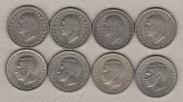 Grecja 1 drachma 1954-1971 Paweł I, Konstantyn II