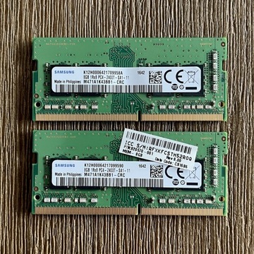 Samsung RAM DDR4 PC4-2400T 16GB (2x8) SODIMM
