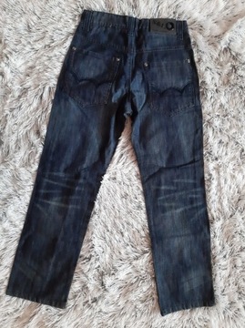 Nowe spodnie jeans 152/158 granatowe s&L