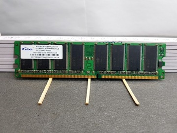 Pamięć kość RAM Elixir DDR 400 CL3 PC3200 512MB