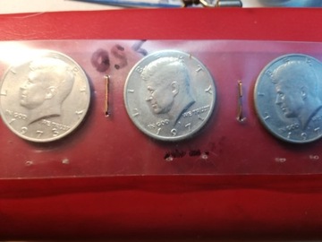Moneta 1/2 Half Dollar Kennedy 1967-72